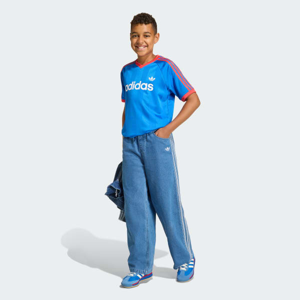 Blue LOOSE JERSEY TEE