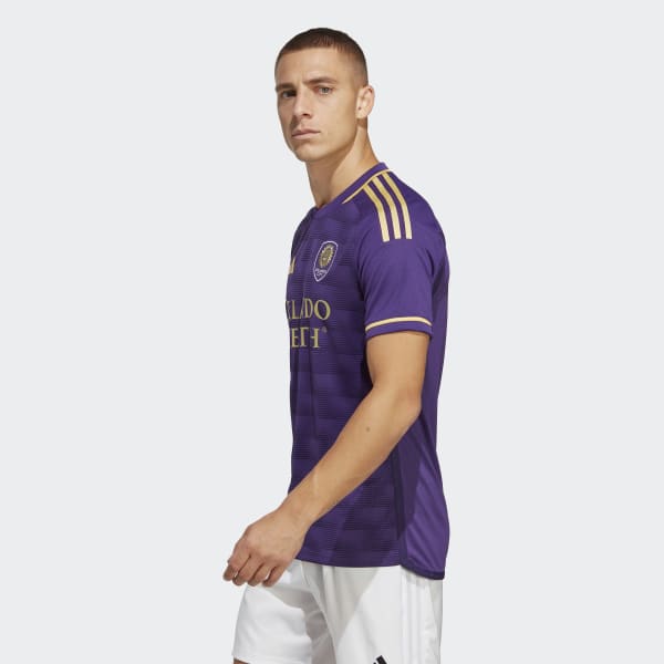 Adidas Authentic Youth MLS Jersey Orlando Orlando City Team Purple sz L