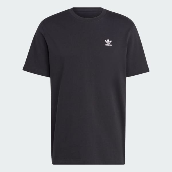 ブラック アディカラー クラシックス バック+フロント トレフォイル ボクシーTシャツ