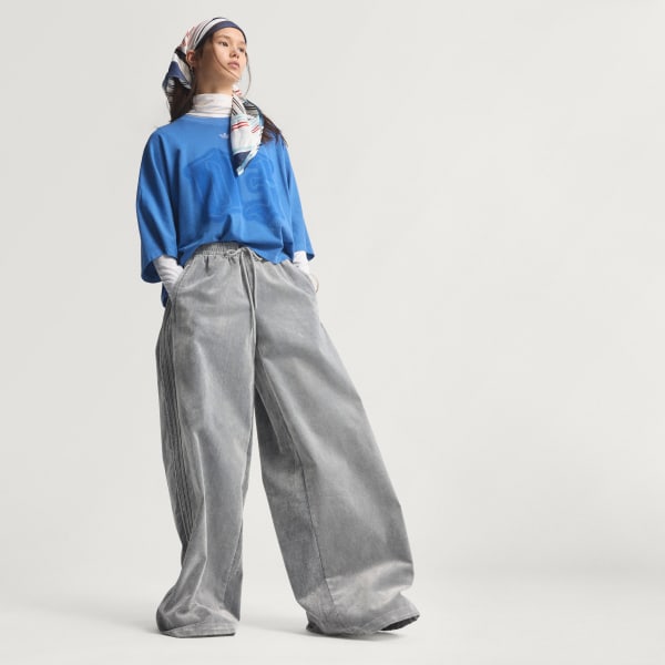 アディダス 起毛ツイル オーバーサイズド ファイヤーバード トラック