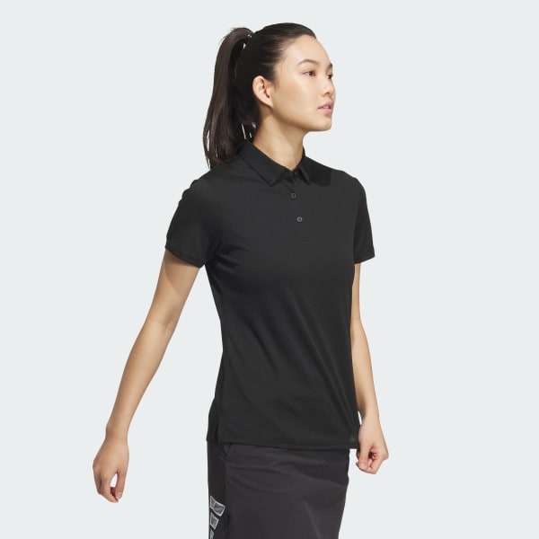 Black Short Sleeve Polo Shirt
