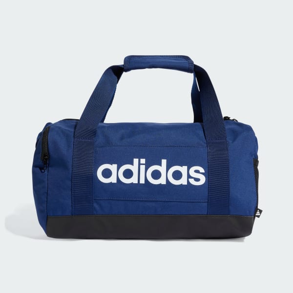 Blue Linear Duffel Bag Extra Small
