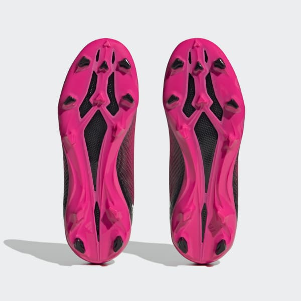 Roze X Speedportal.3 Veterloze Firm Ground Voetbalschoenen