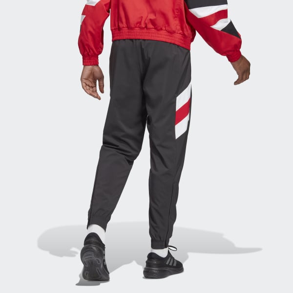 Noir Pantalon en toile Manchester United Icon