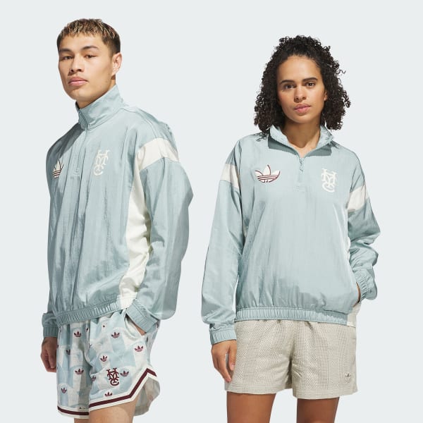 Green Hoop York City 1/2 Zip Jacket