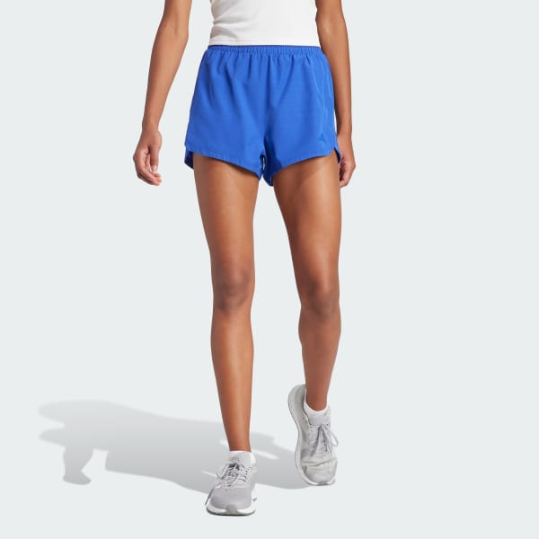 Adidas women's ultimate woven 3 stripe shorts sales