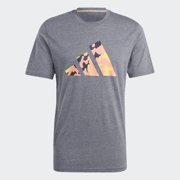 Gris Camiseta De Entrenamiento Essentials Seasonal Logo
