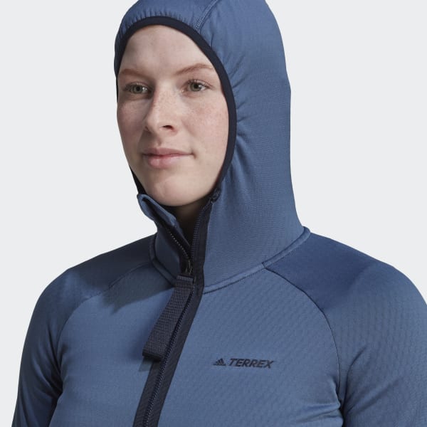 Bla Terrex Tech Fleece Lite Hooded Hiking Jacket 29546