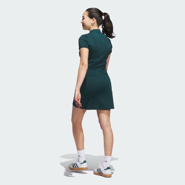 Gronn Go-to Jacquard Kjole