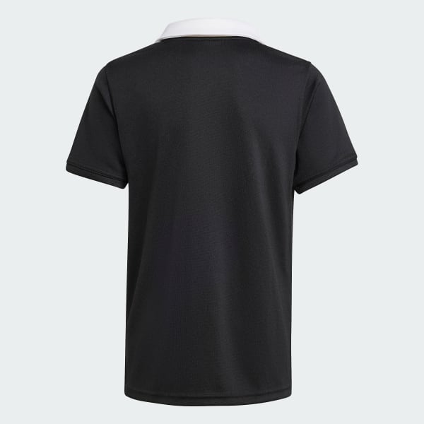 Svart All Blacks Rugby AEROREADY Short Sleeve Trøye