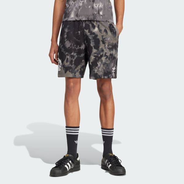 Adidas tie dye shorts shop