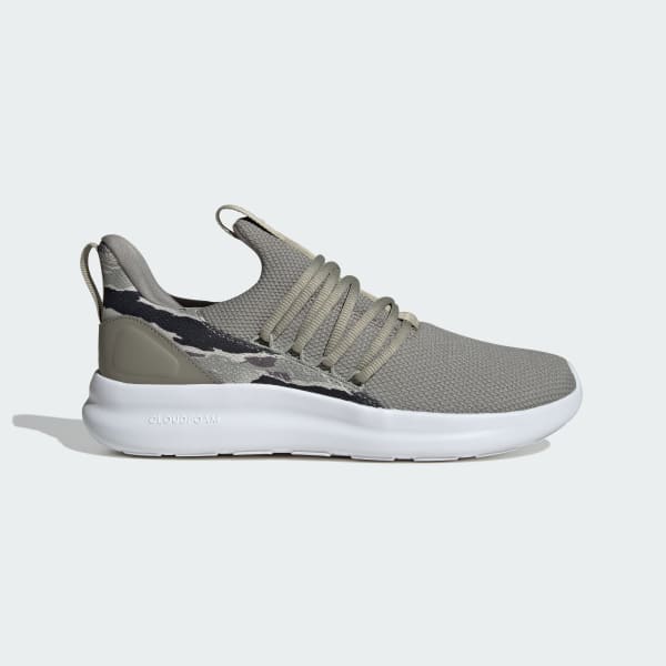 Adidas Lite Racer Adapt 7.0 Men s Running Shoes Size 7.5 Silver Pebble