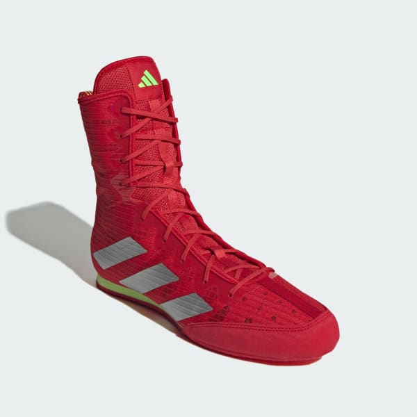 adidas Box Hog 4 Shoes - Red | Free Shipping with adiClub