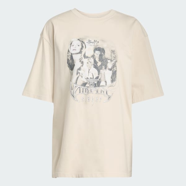 Beige T-shirt oversize adidas 20th Century Fox Disney