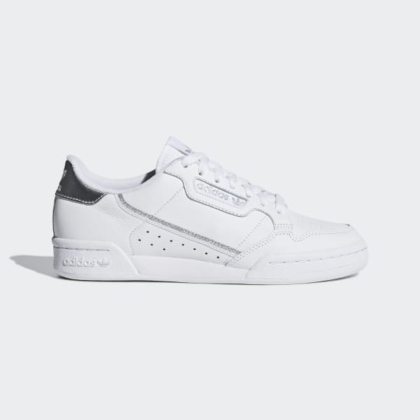 Adidas continental 80 white red online
