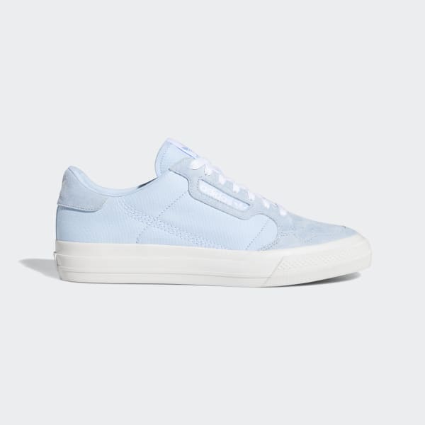 adidas continental 8 light blue