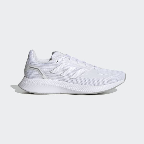 streepje Op en neer gaan Decoratie adidas Runfalcon 2.0 Running Shoes - White | Women's Running | adidas US