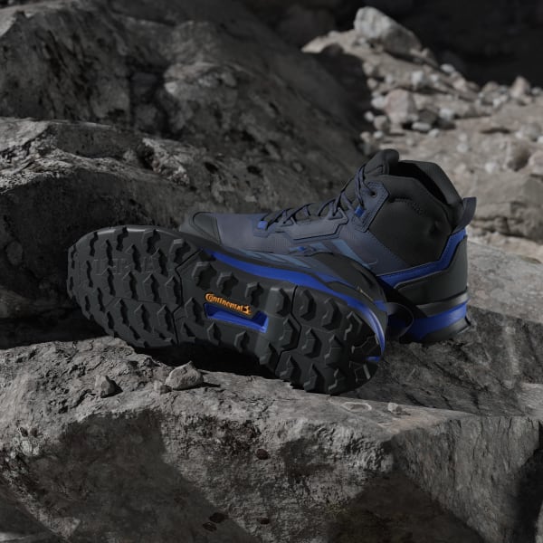 Blau TERREX AX4 Mid GORE-TEX Wanderschuh