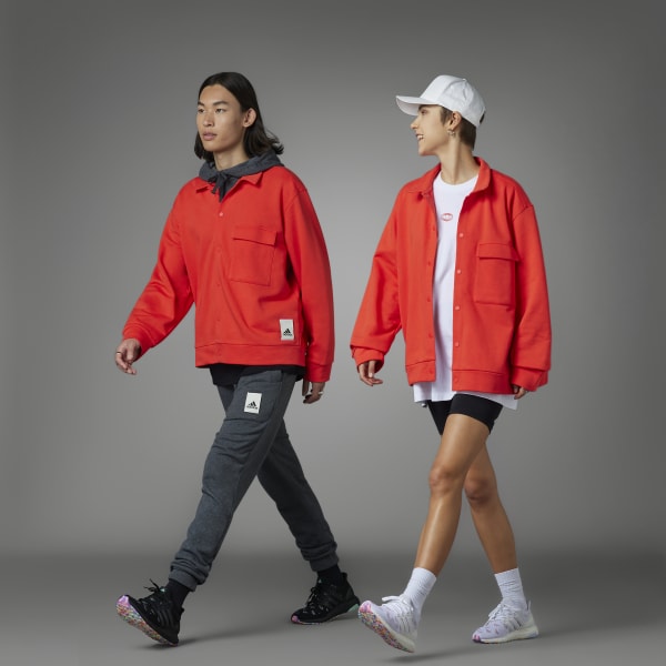 hun ga sightseeing neutrale adidas Valentine's Day Jacket - Red | Unisex Lifestyle | adidas US