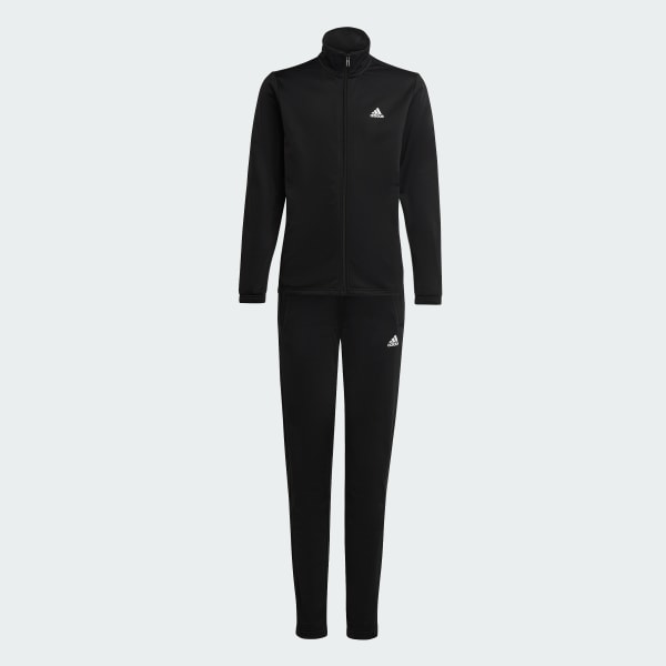 Adidas black track suit outlet