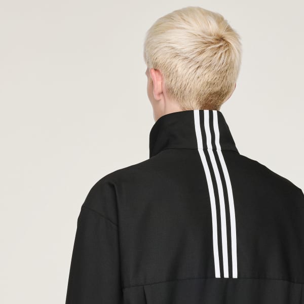 アディダス Y-3 REFINED WOOL TRACK TOP 3-STRIPES - ブラック