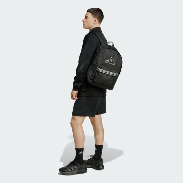 Preto Mochila adidas Clássico Fita