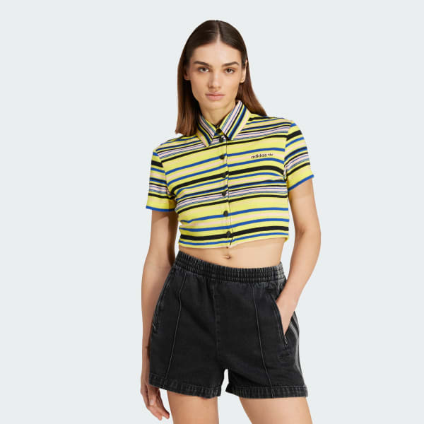 Yellow Towel Button-Up Tee