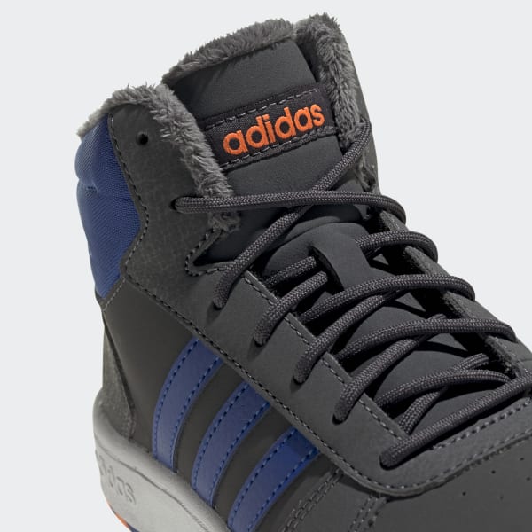 adidas Hoops 2.0 Mid Shoes - Grey