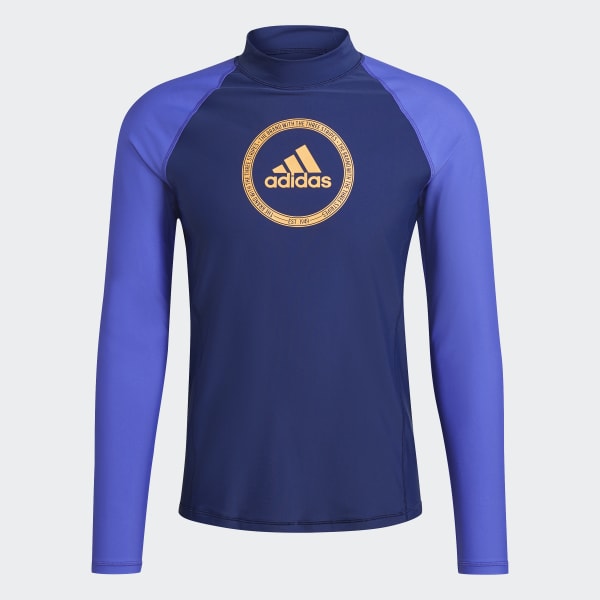 Men's adidas rash guard swim tee top