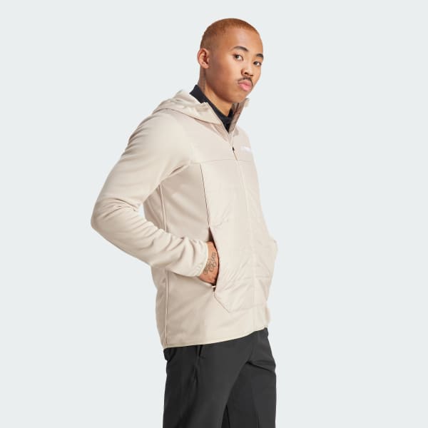 Insulated fleece outlet jacket