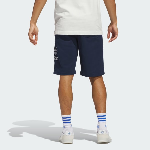Azul Shorts Adicolor Outline Trifolio