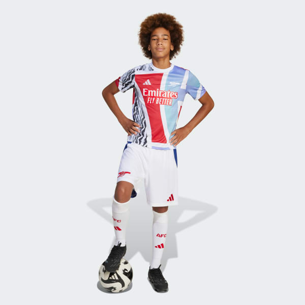 cervená Předzápasový dres Arsenal 24/25 Kids