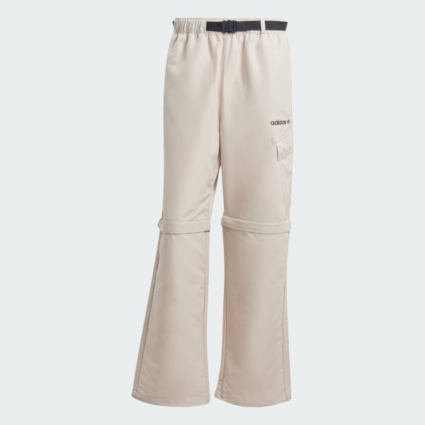 Beige Zip-Off Pants