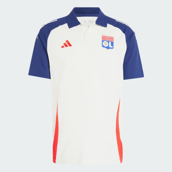 Bialy Olympique Lyonnais Tiro 24 Polo Shirt