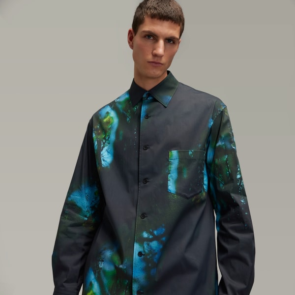 adidas Y-3 Allover Print Shirt - Multicolor | Free Shipping