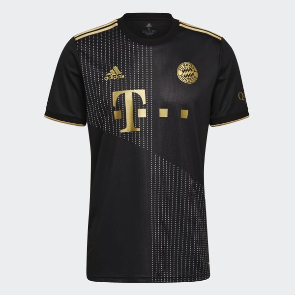 Noir Maillot Extérieur FC Bayern 21/22 22071