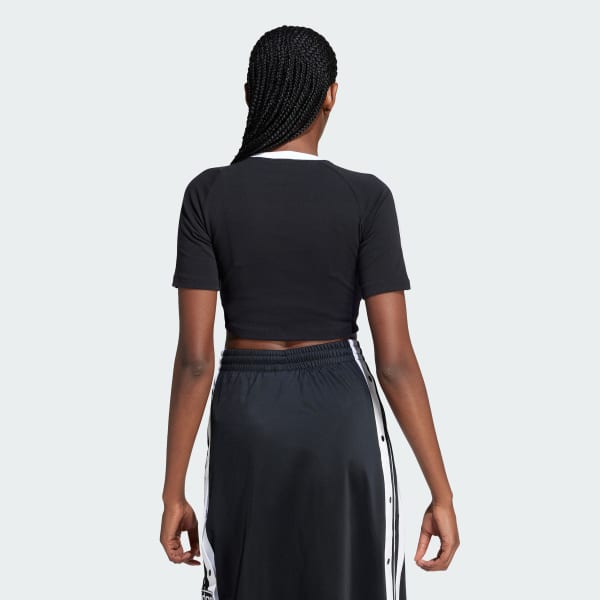 Zwart 3-Stripes Baby T-shirt