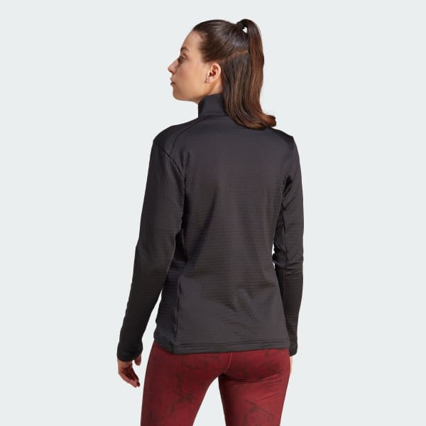 adidas Terrex US Jacket Full-Zip Light Black | Women\'s | adidas Multi - Hiking Fleece