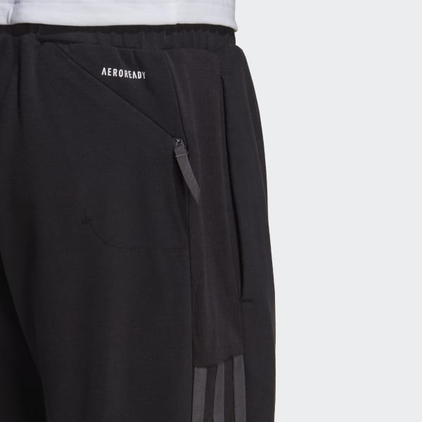 Schwarz AEROREADY Yogahose L5959