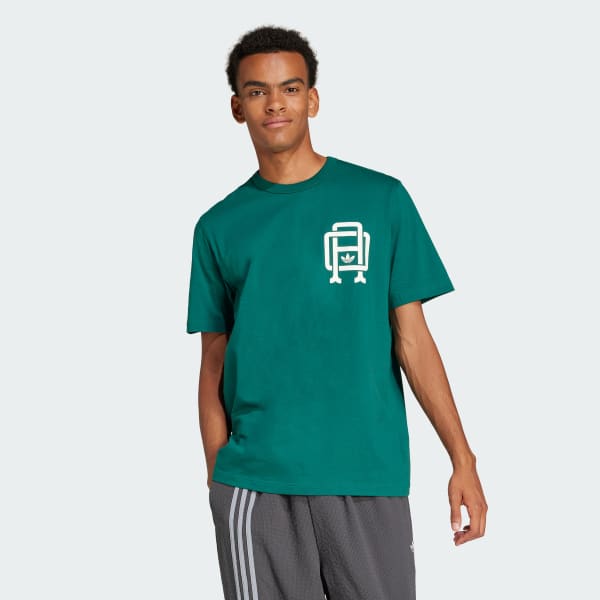 Gron adidas Originals T-shirt