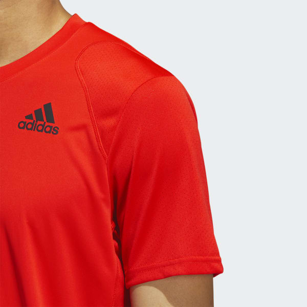 Orange Club Tennis 3-Stripes T-Shirt 22590