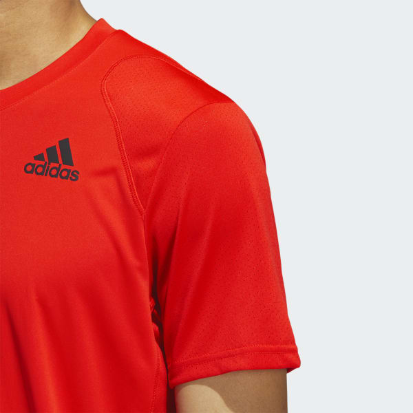 Oransje Club Tennis 3-Stripes T-skjorte 22590