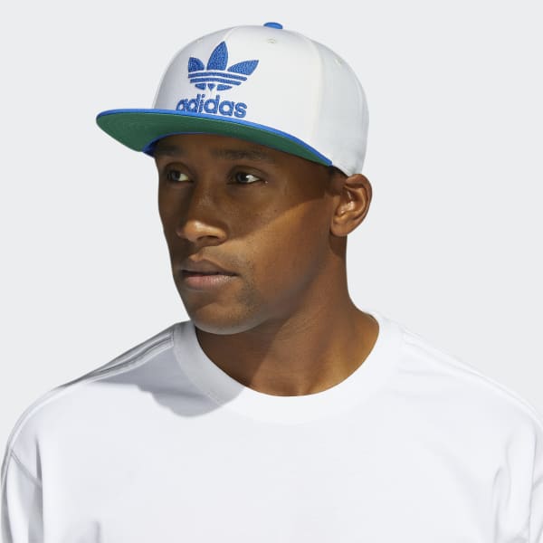 adidas Trefoil Snapback Hat - White, EW7946