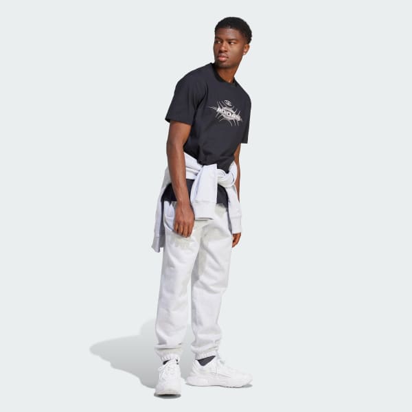 Negro Polo adidas Rekive Estampada