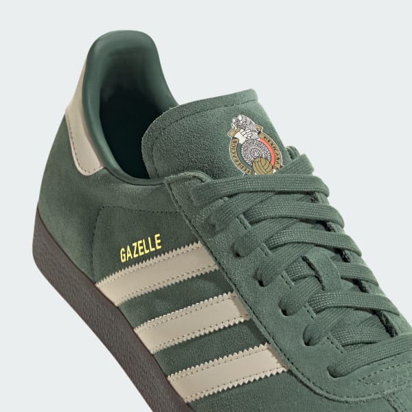 Mens green gazelle hotsell trainers