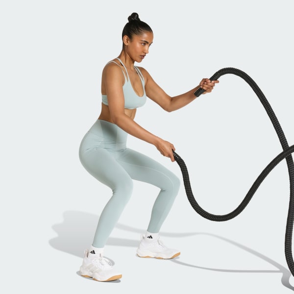 vert Brassière à bretelles Optime Workout maintien léger