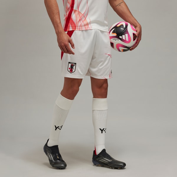 White Japan x Y-3 24 Away Shorts