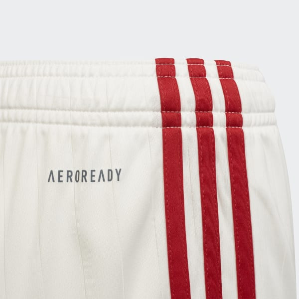 White Manchester United 21/22 Home Shorts