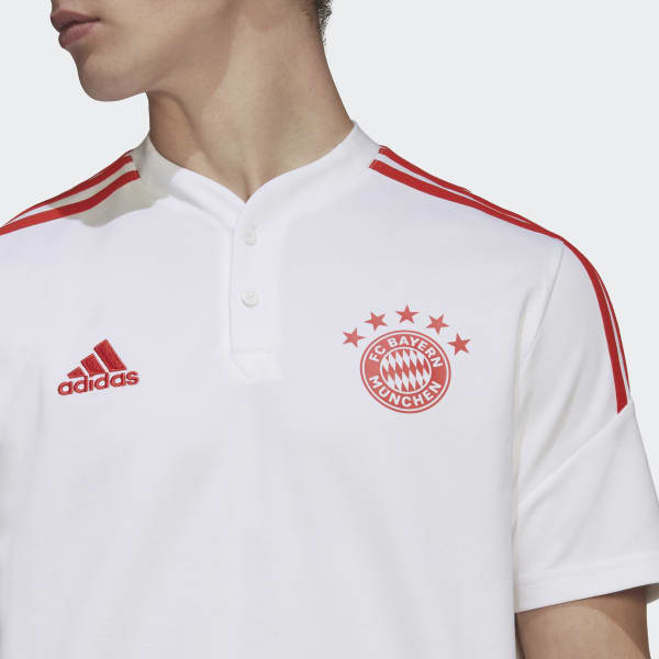 Wit FC Bayern München Condivo 22 Poloshirt QB350