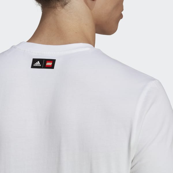 Wit adidas x LEGO® Football Graphic T-shirt L4176